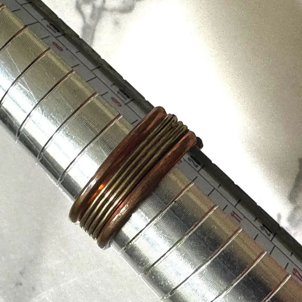 Copper tone ring - Picture 4 of 8